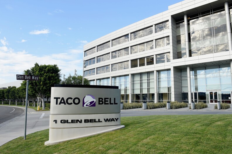 Exterior of Taco Bell Headquarters And Restaurant Shoot