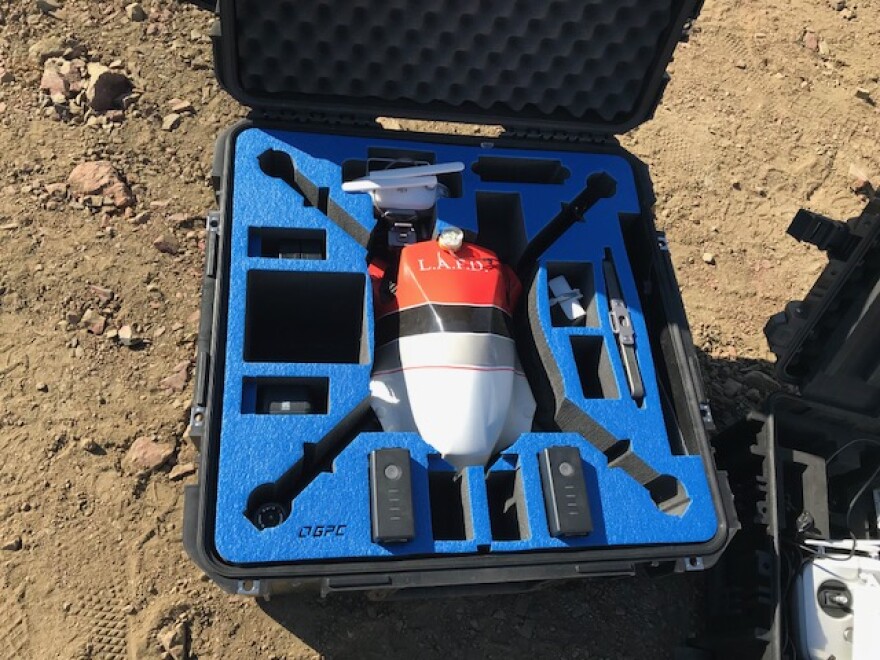 LAFD DJI drone 