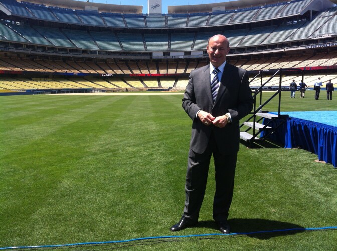 Dodgers president Stan Kasten says the closer the season gets, the more distributors are more pressured to strike deals. 