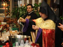 Armenian Christmas is celebrated at Glendale Adventist Medical Center, Jan. 5, 2012.