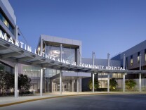 The brand-new, privately-run Martin Luther King, Jr. Community Hospital will feature general medicine, surgical services, emergency care and labor and delivery.