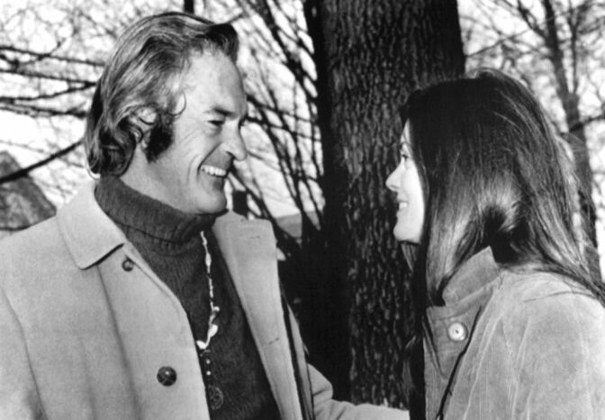 Timothy Leary talks with his wife Rosemary in December 1967 after he was arraigned on various charges concerning the possession and sale of dangerous drugs. Leary taught psychology at Harvard and was an early advocate of LSD experimentation. By 1960 was doing experiments with LSD and other hallucinogens, first on prison inmates and then on himself and his friends.