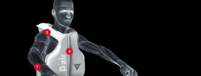 A new "wearable" airbag might make riding motorcycles a bit less risky.