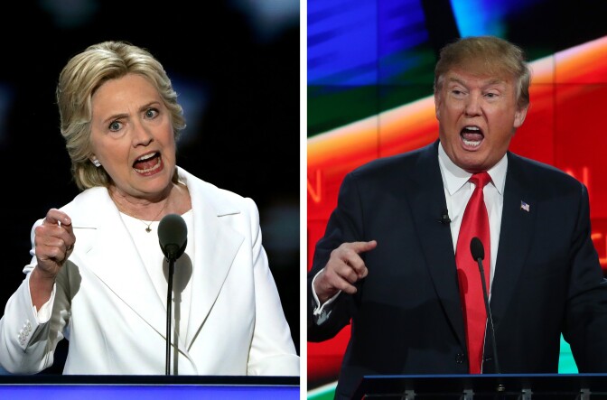 Up to 100 million people are expected to watch Hilary Clinton and Donald Trump square off.