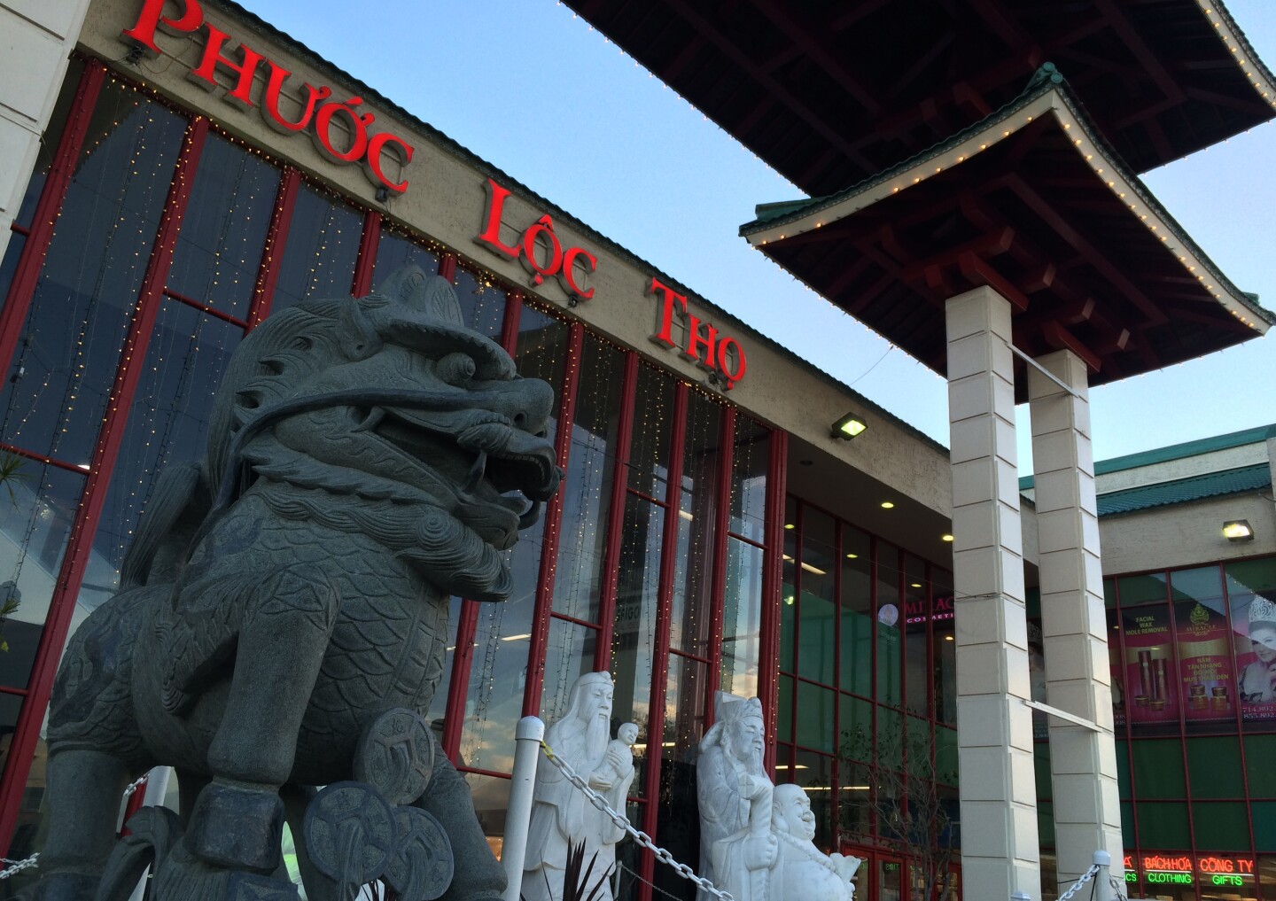 The Asian Garden Mall along Bolsa Ave. in Westminster is a landmark in Little Saigon, a business district that is once again going through changes in the community.