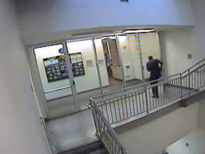 A screenshot of the video released.