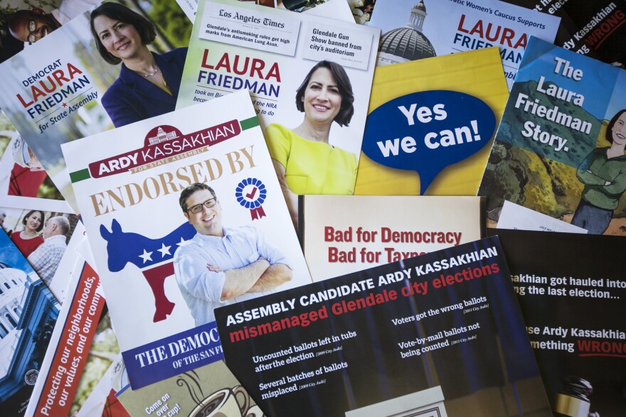 Even with all the new technology at their fingertips, candidates for office continue to use the U.S. Postal Service as a conduit to the voter.