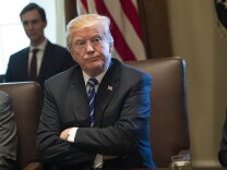 WASHINGTON, DC - NOVEMBER 20: (AFP OUT) U.S. President Donald Trump speaks to the media during a cabinet meeting at the White House on November 20, 2017 in Washington, D.C. President Trump officially designated North Korea as a state sponsor of terrorism. (Photo by Kevin Dietsch-Pool/Getty Images)