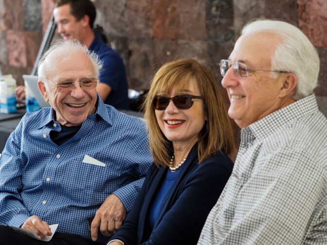 Guests at Sunnylands in Rancho Mirage, CA for AirTalk's 30th anniversary. Photo by Bill Youngblood. 