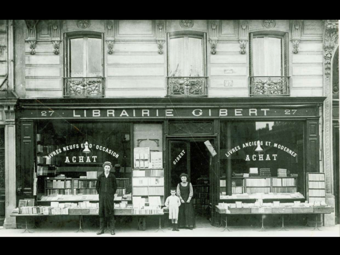 The first Gibert bookstore in 1908.