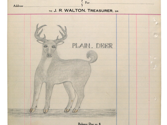 <em><em>Plain. Deer</em> </em>(No. 174) by James Edward Deeds Jr.