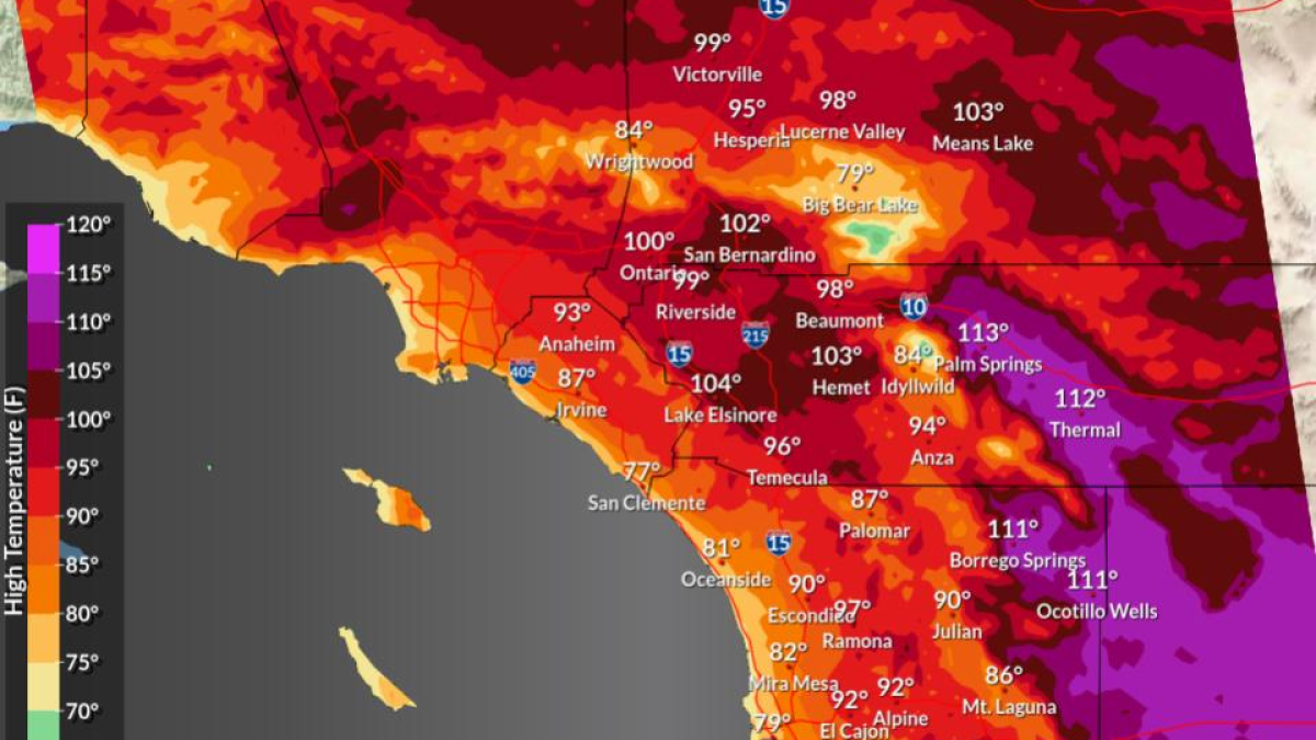 Your SoCal Weather Report For August 15-18: The Heat Strikes Again - Vimarsana News