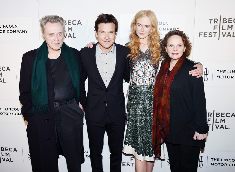NEW YORK, NY - APRIL 16:  Christopher Walken, Jason Bateman, Nicole Kidman and Maryann Plunkett attend "The Family Fang" Premiere - 2016 Tribeca Film Festival at John Zuccotti Theater at BMCC Tribeca Performing Arts Center on April 16, 2016 in New York City.  (Photo by Nicholas Hunt/Getty Images)