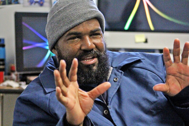Earlonne Woods, the co-host and co-creator of the podcast, Ear Hustle.