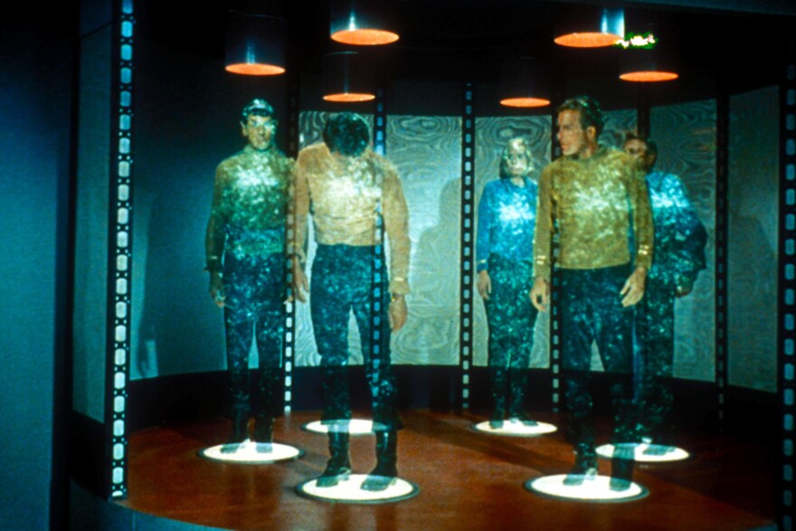 <em>Star Trek's</em> Mr. Spock and Captain Kirk never even lose pocket change when they use a transporter to get from TV's <em>Starship Enterprise t</em>o distant worlds. What gives?