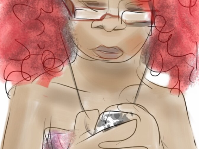 A drawing by artist Eric Molinsky.