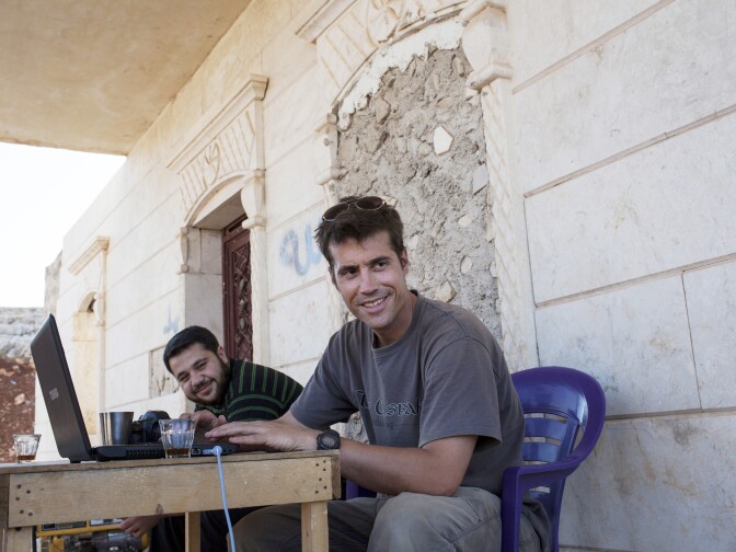 James Foley, Syria 2012