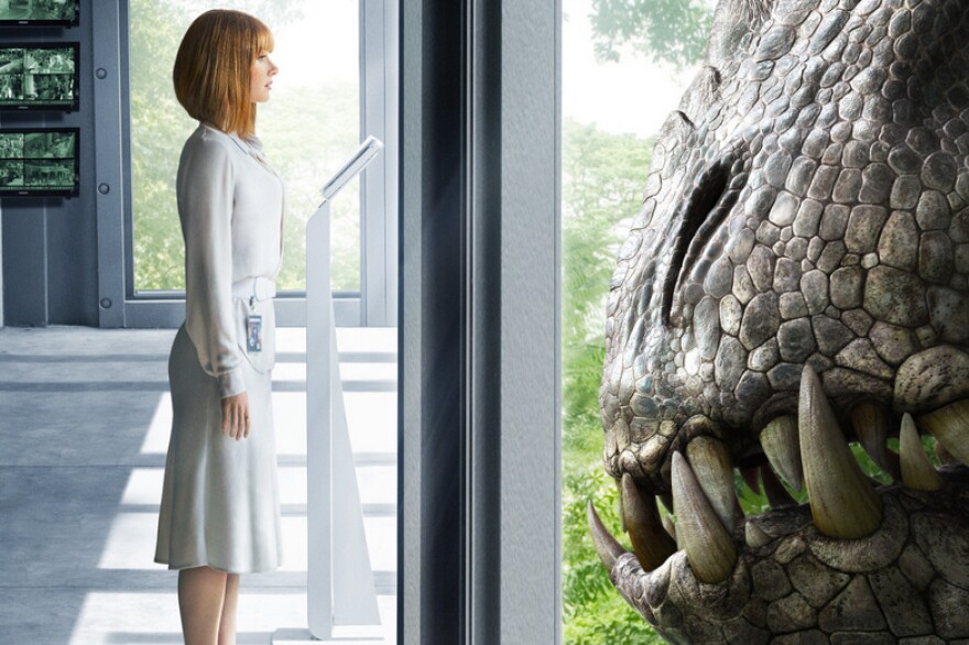 Still from the film "Jurassic World."