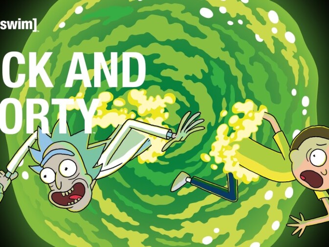Title Card from Adult Swim's "Rick and Morty"