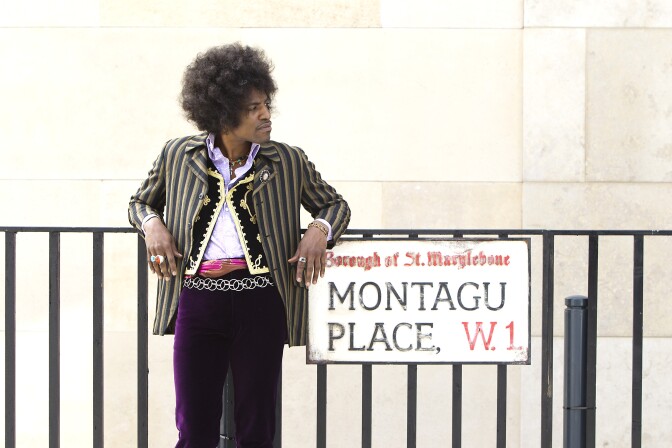 Andre Benjamin plays Jimi Hendrix in John Ridley's new film "Jimi: All Is By My Side."