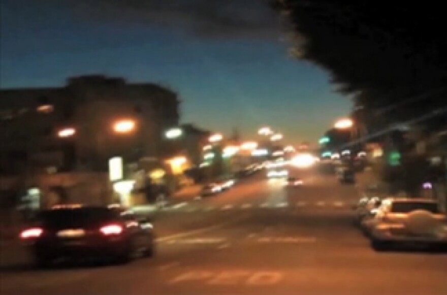 Screenshot from "This Is LA" by filmmaker Rosa Estrada, from L.A. Freewaves' Out The Window project