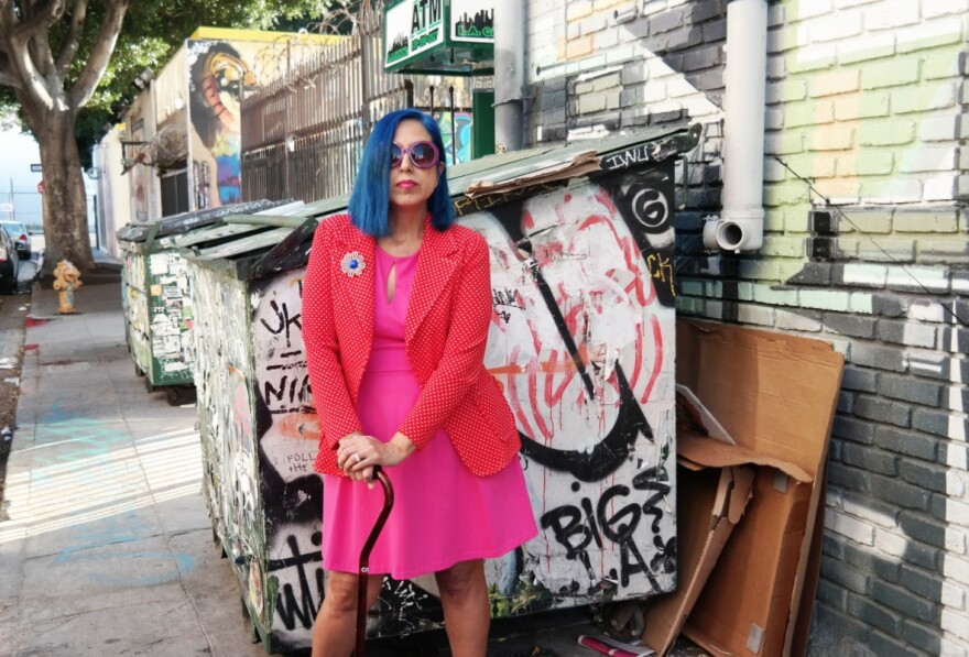 L.A. punk singer Alice Armendariz, aka Alice Bag.