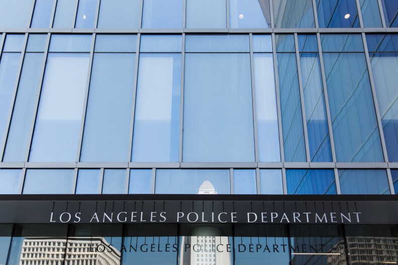 LAPD HQ Entrance