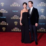 HOLLYWOOD, CA - OCTOBER 20:  Benedict Cumberbatch and Sophie Hunter attend the premiere of Disney and Marvel Studios' "Doctor Strange" at the El Capitan Theatre on October 20, 2016 in Hollywood, California.  (Photo by Frazer Harrison/Getty Images)