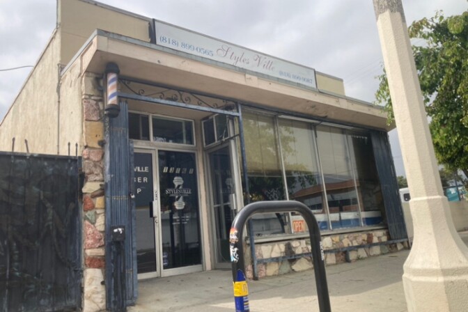The Stylesville Beauty & Barbershop is located in the San Fernando Valley region on 13161 Van Nuys Blvd in Pacoima.
