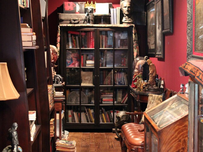 The first floor hallway in Guillermo del Toro's "Bleak House."