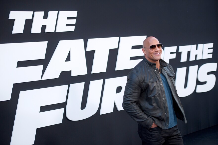 NEW YORK, NY - APRIL 08:  Actor Dwayne Johnson attends "The Fate Of The Furious" New York Premiere at Radio City Music Hall on April 8, 2017 in New York City.  (Photo by Dimitrios Kambouris/Getty Images)