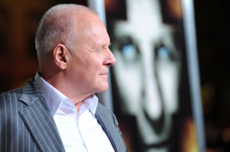 Actor Sir Anthony Hopkins arrives at Warner Bros. 'The Rite' premiere at Grauman's Chinese Theatre on January 26, 2011 in Los Angeles, California. 