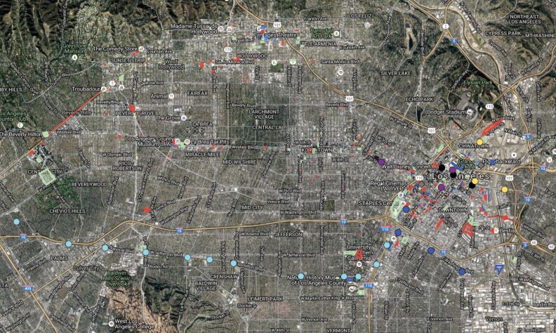 Carlton Heath Vermont Map This Map Tracks All The Development Projects Going On Right Now In L.a. |  Laist