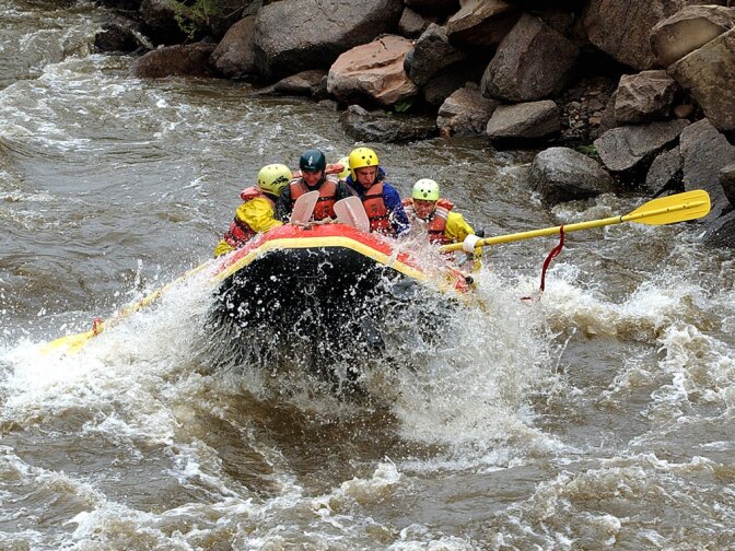 The rafting industry is a key economic driver in many rural towns in Colorado.