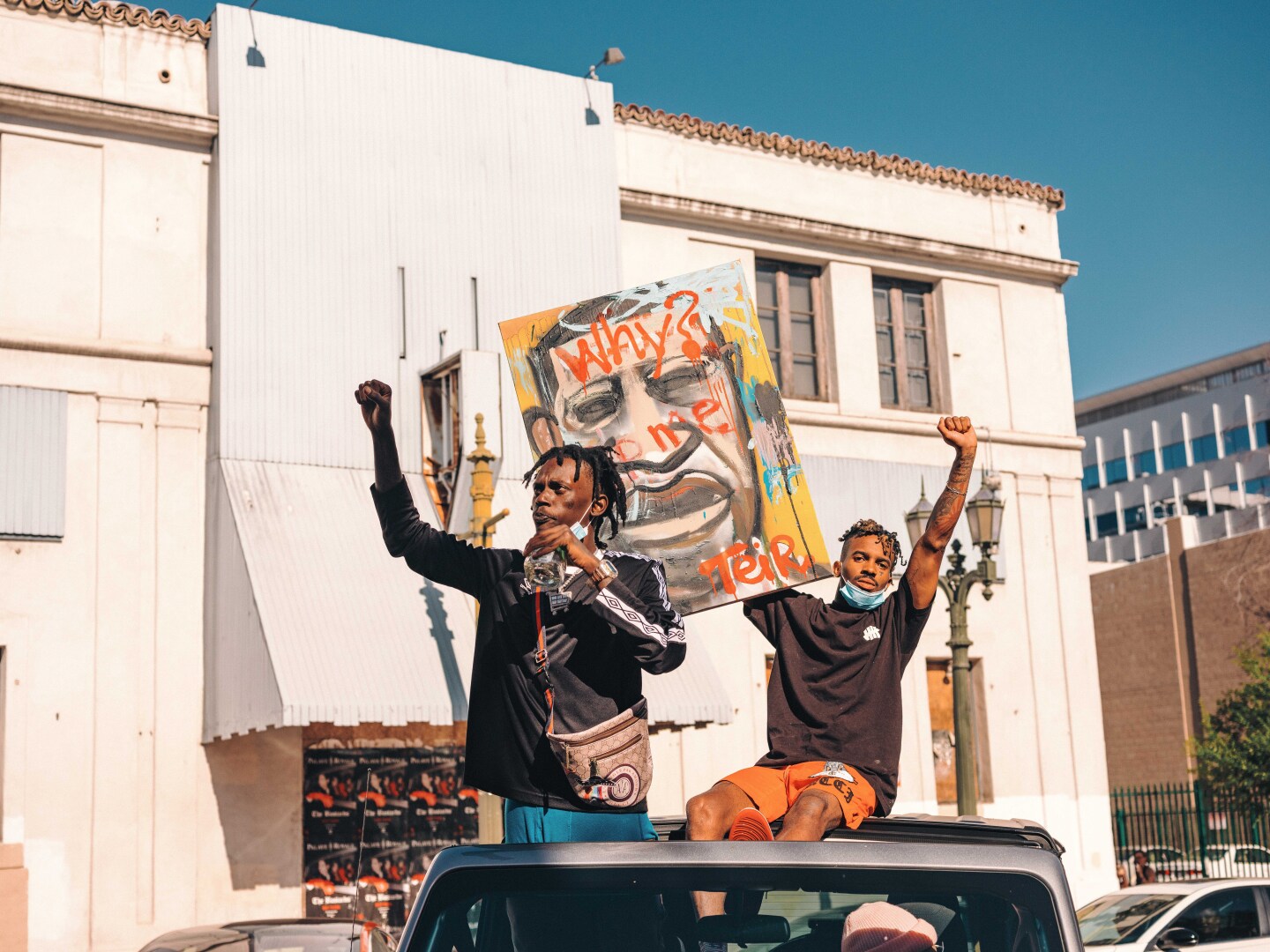 Hollywood Black Lives Matter Protest June 7 George Floyd
