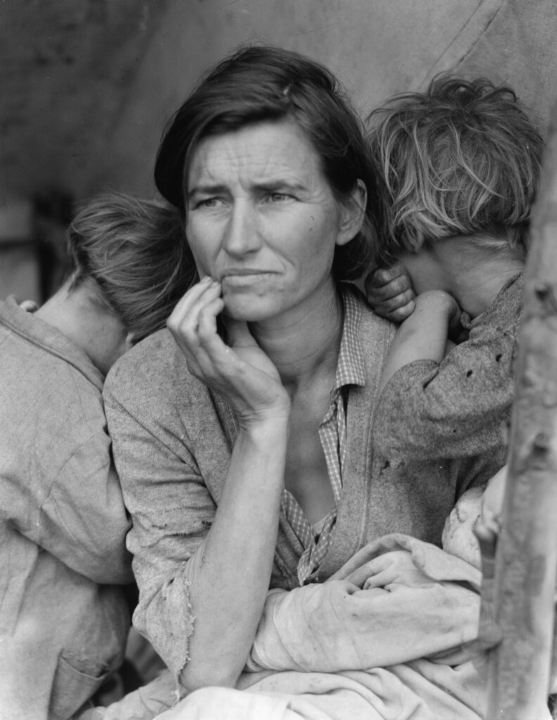 "Migrant Mother," Nipomo, San Luis Obispo County, California, 1936