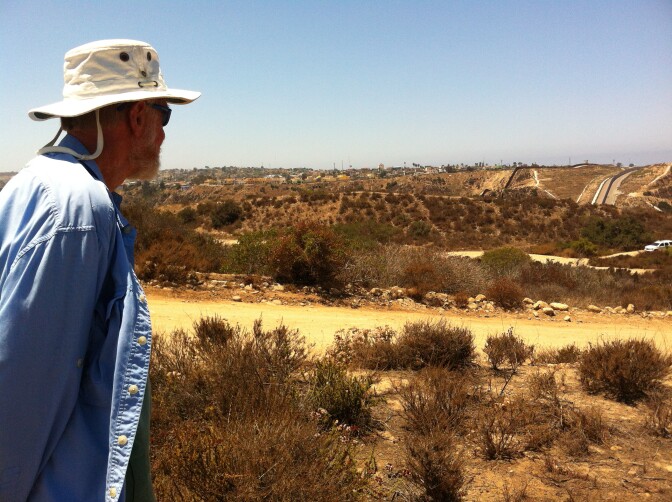 Mike McCoy, a long-time member of the advisory committee for the Tijuana River National Estuarine Research Reserve, worried that sedimentation from border fence construction would silt up the Tijuana River estuary. The estuarine reserve is one of 28 in the country set aside for conservation and research.
