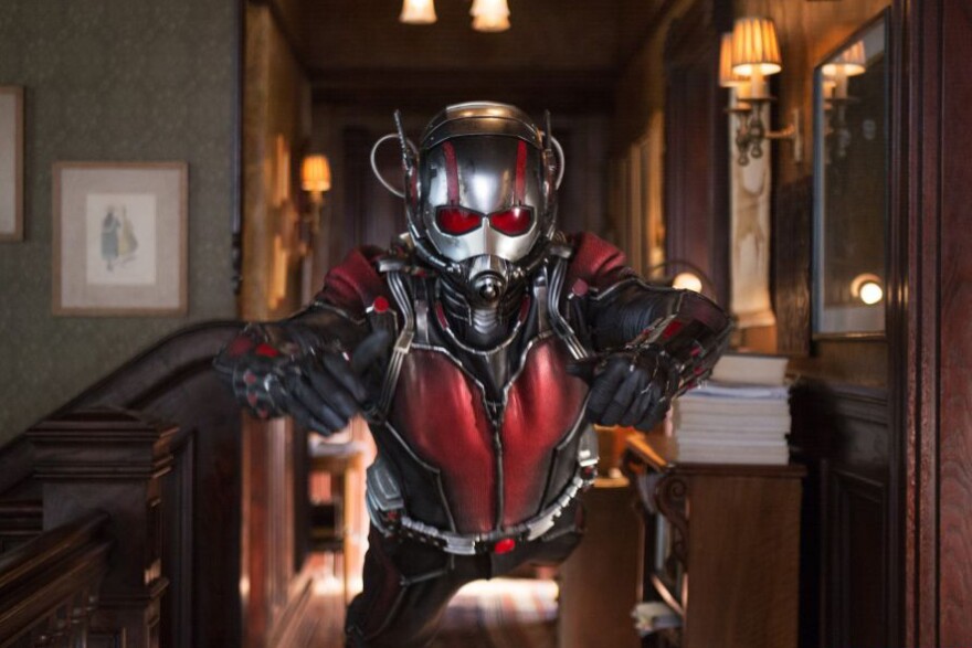 Paul Rudd stars as "Ant-Man."