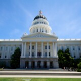 The California State Capitol in Sacramento.