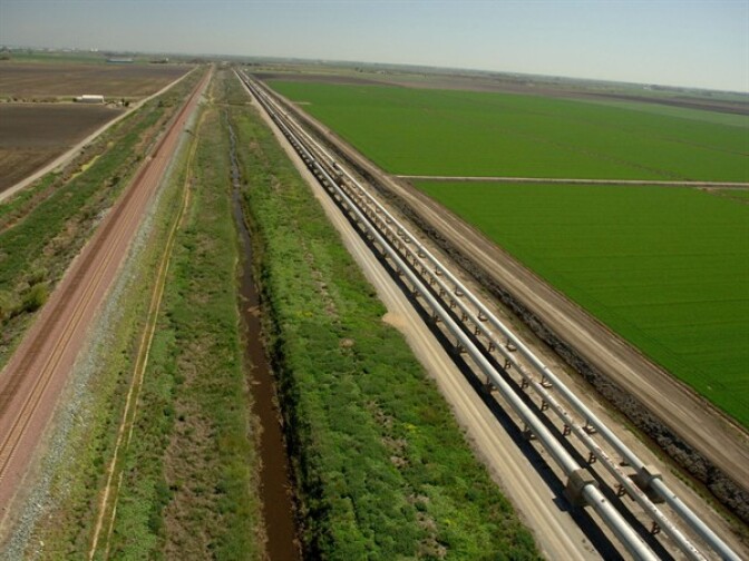 Much of the State Water Project is comprised of pipelines that carry water south