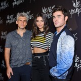 CHICAGO, IL - AUGUST 19:  Director/Screenwriter Max Joseph, Emily Ratajkowski, and Zac Efron attend the Chicago premiere of "We Are Your Friends" at Showplace Icon Theater on August 19, 2015 in Chicago, Illinois.  (Photo by Timothy Hiatt/Getty Images)