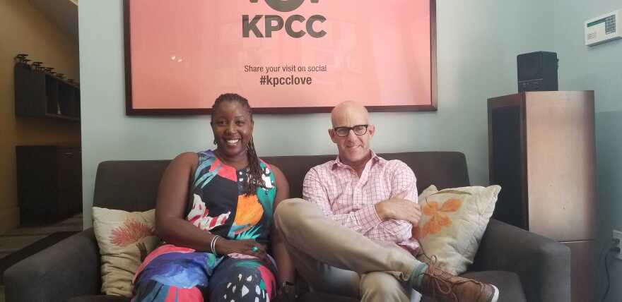 Nataki Garrett, the new artistic director of the Oregon Shakespeare Festival, with John Horn, host of The Frame.