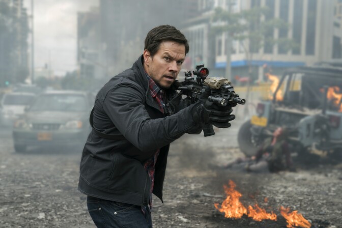 Mark Wahlberg stars in MILE 22