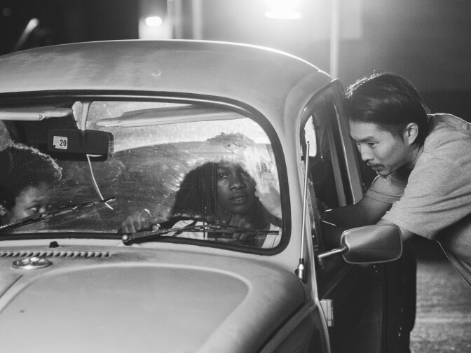 Justin Chon directs Omono Okojie and Simone Baker.