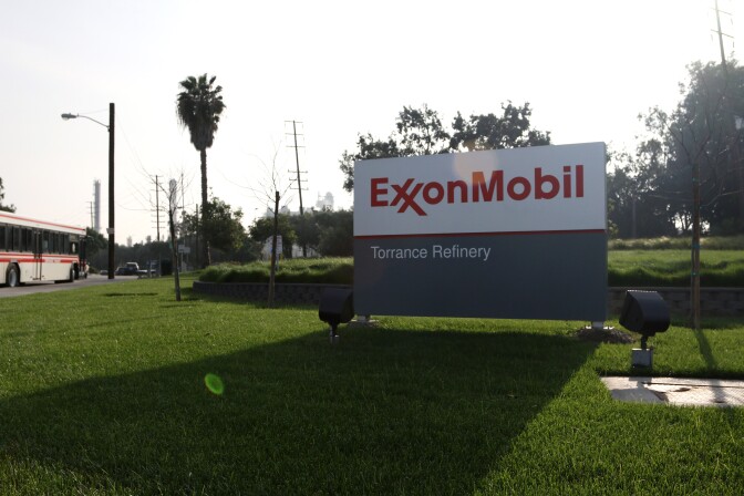 An explosion at an ExxonMobil refinery in Torrance caused four minor injuries on Wednesday, February 18, 2015. 