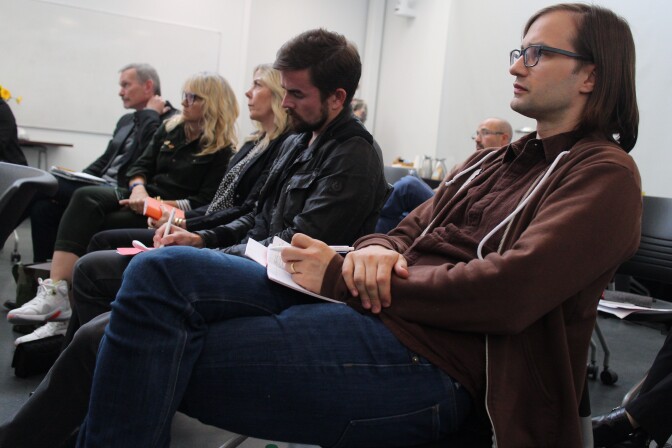 The five judge panel included Ryan Germick, Robbie Nock, Tracy McWilliams, Amy Amsterdam and John Underkoffler.