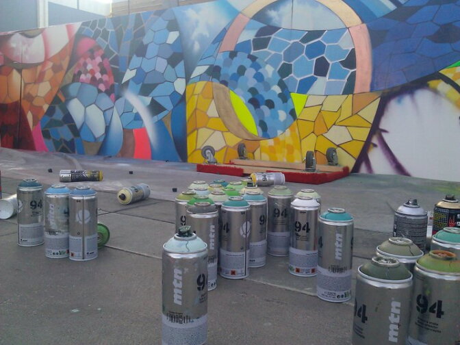 Chor Boogie's work in the 51st Floor Penthouse of the new Ritz Carlton Residences at L.A. Live.