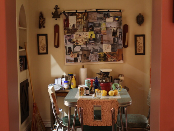 On set photos of Ali Pfefferman's house for Season 2 of Amazon's "Transparent" 