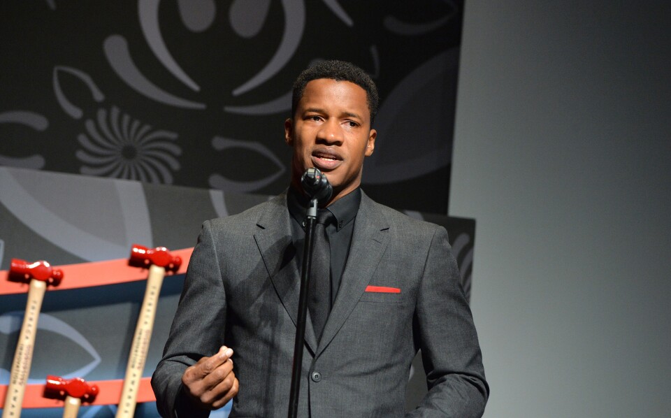 Activist, filmmaker, Theodore Parker Prize Winner Nate Parker speaks on stage at Tribeca Disruptive Innovation Awards - 2016 Tribeca Film Festival at BMCC John Zuccotti Theater on April 22, 2016 in New York City.  