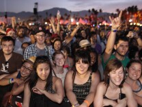INDIO, CA - APRIL 17:  Coachella fans during Day 3 of the Coachella Valley Music & Arts Festival 2011 held at the Empire Polo Club on April 17, 2011 in Indio, California.  (Photo by Christopher Polk/Getty Images)